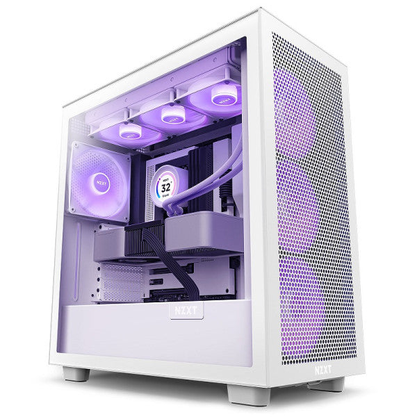 NZXT H7 Flow RGB White NZXT H7 Flow RGB White